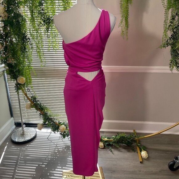 Katie May | One-Shoulder Midi Length Dress - Picture 2 of 2